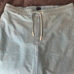 Johnnie o swim suit green,orange,white ovals